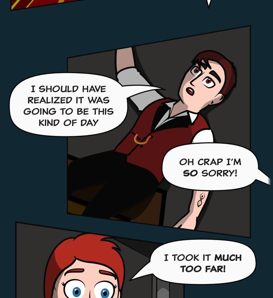 Hexica Spellfire - Episode 21, Page 1: Chapter21 - Point, Set, Match