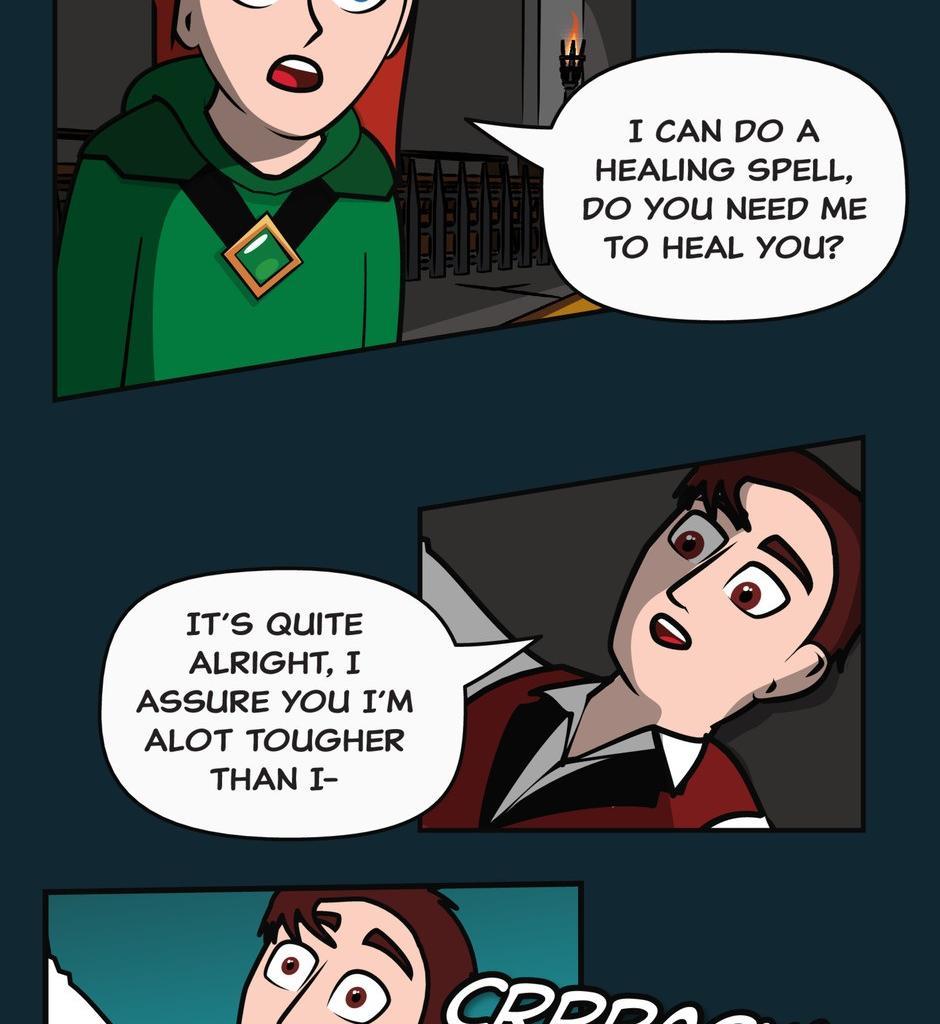 Hexica Spellfire - Episode 21, Page 1: Chapter21 - Point, Set, Match