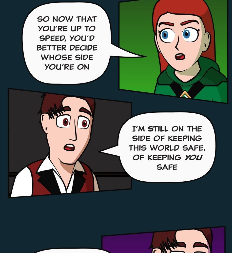 Hexica Spellfire - Episode 21, Page 1: Chapter21 - Point, Set, Match