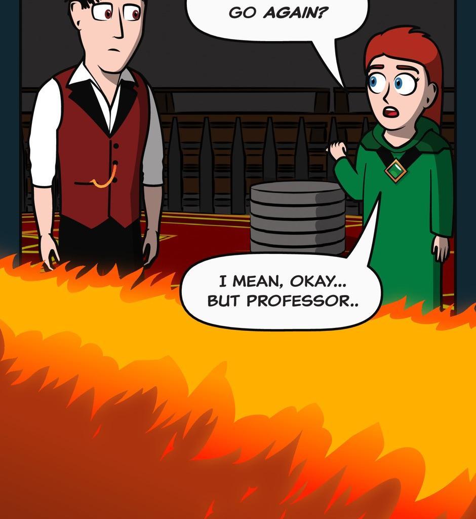Hexica Spellfire - Episode 21, Page 1: Chapter21 - Point, Set, Match