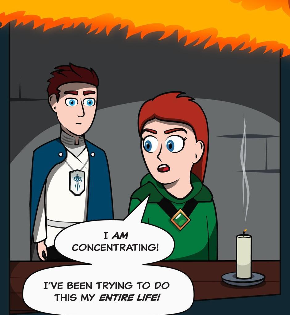 Hexica Spellfire - Episode 22, Page 1: Chapter22 - Breaking Through