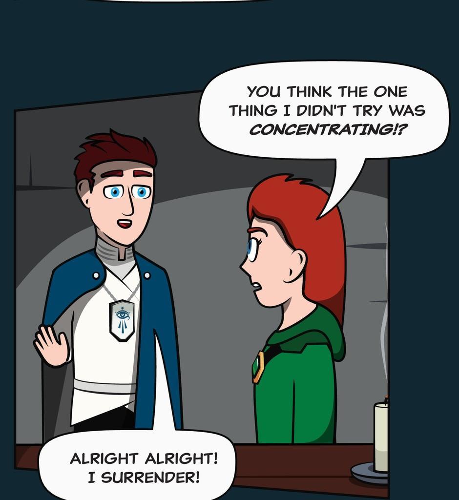 Hexica Spellfire - Episode 22, Page 1: Chapter22 - Breaking Through