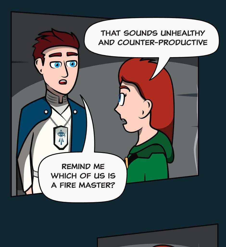 Hexica Spellfire - Episode 22, Page 1: Chapter22 - Breaking Through