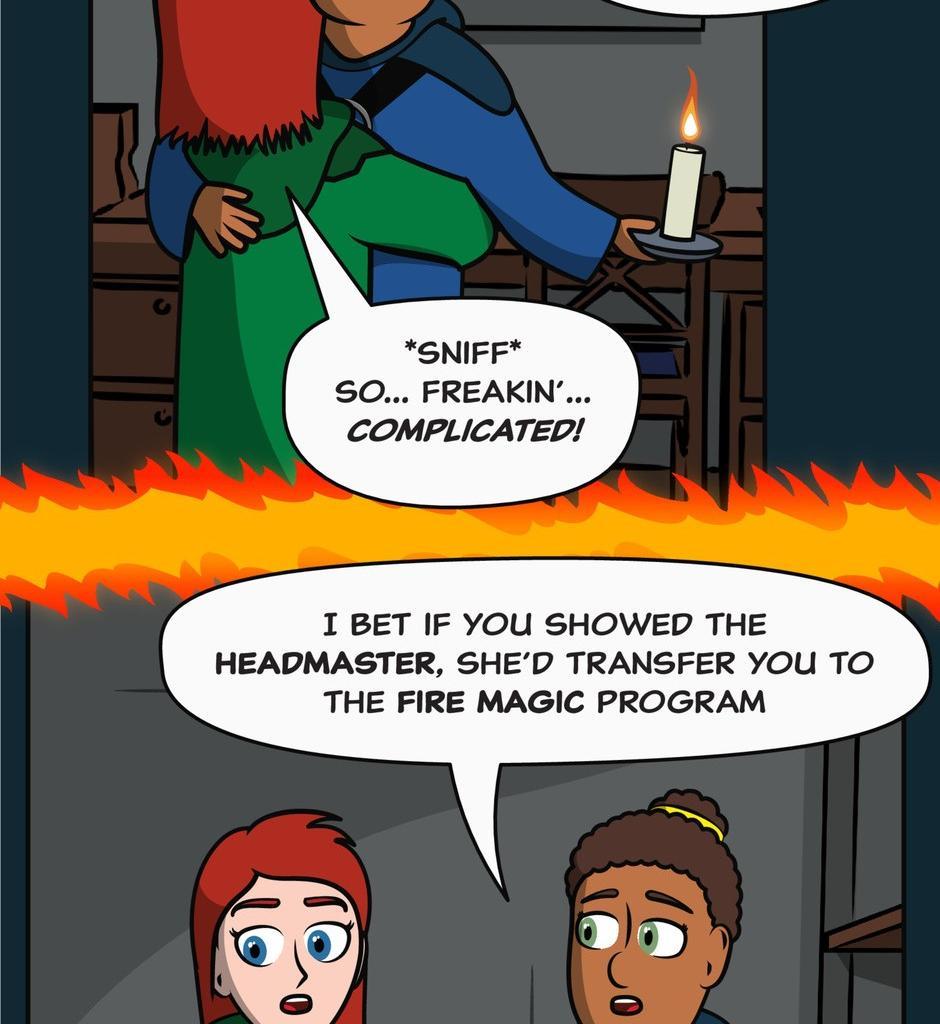 Hexica Spellfire - Episode 22, Page 1: Chapter22 - Breaking Through