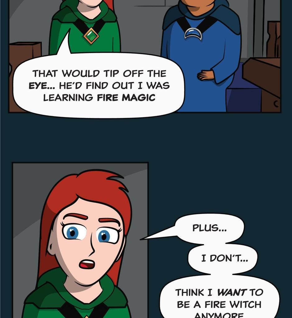 Hexica Spellfire - Episode 22, Page 1: Chapter22 - Breaking Through