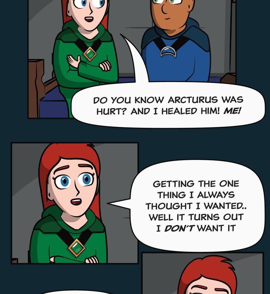 Hexica Spellfire - Episode 22, Page 1: Chapter22 - Breaking Through