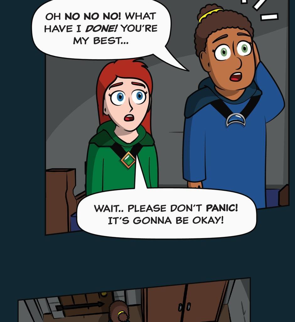 Hexica Spellfire - Episode 22, Page 1: Chapter22 - Breaking Through