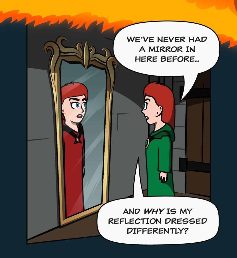 Hexica Spellfire - Episode 23, Page 1: Chapter23 - Backwards...