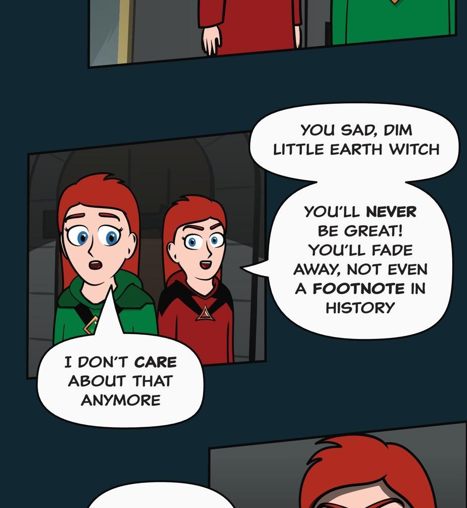 Hexica Spellfire - Episode 23, Page 1: Chapter23 - Backwards...