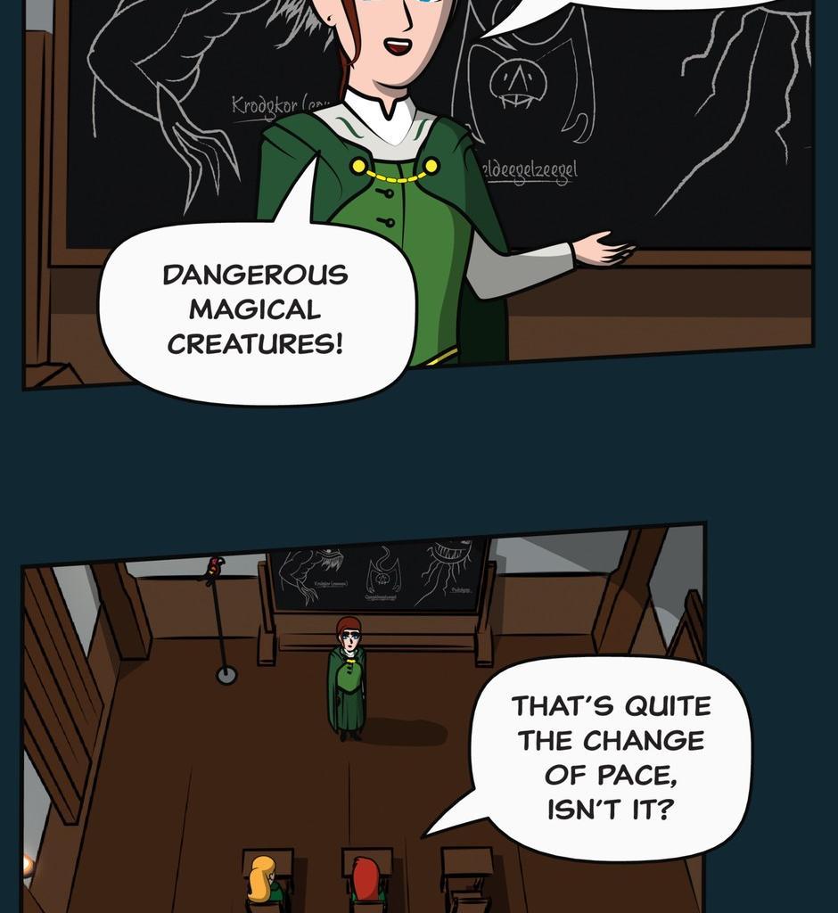 Hexica Spellfire - Episode 23, Page 1: Chapter23 - Backwards...