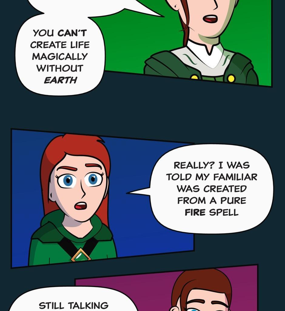 Hexica Spellfire - Episode 23, Page 1: Chapter23 - Backwards...