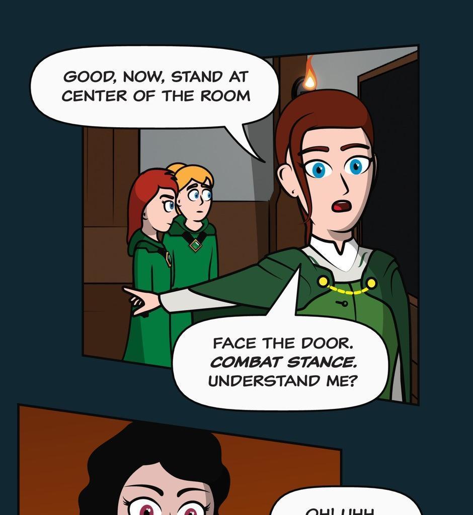 Hexica Spellfire - Episode 23, Page 1: Chapter23 - Backwards...