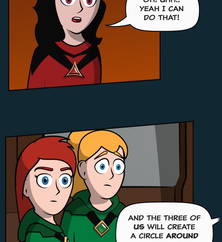 Hexica Spellfire - Episode 23, Page 1: Chapter23 - Backwards...