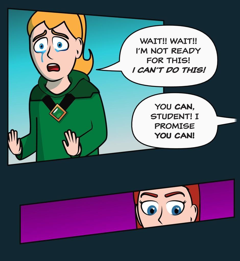 Hexica Spellfire - Episode 23, Page 1: Chapter23 - Backwards...