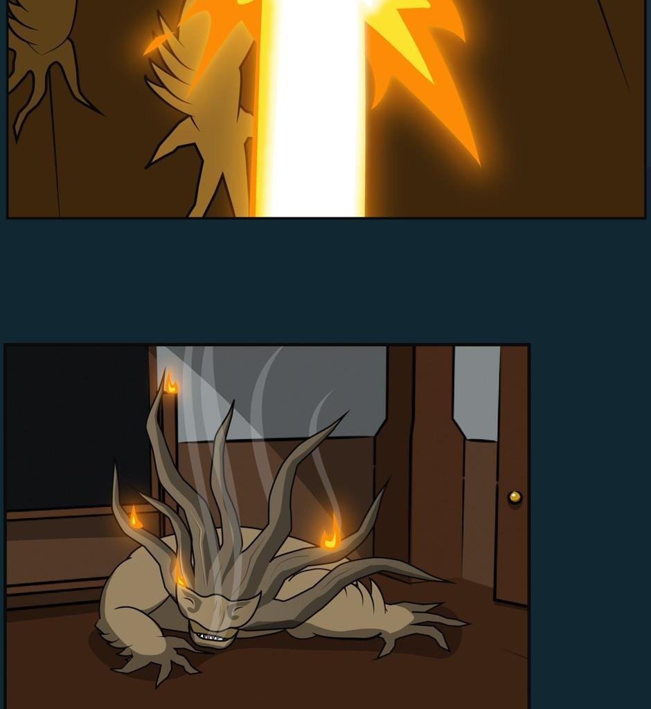 Hexica Spellfire - Episode 24, Page 1: Chapter24 - ...But Not Upside Down