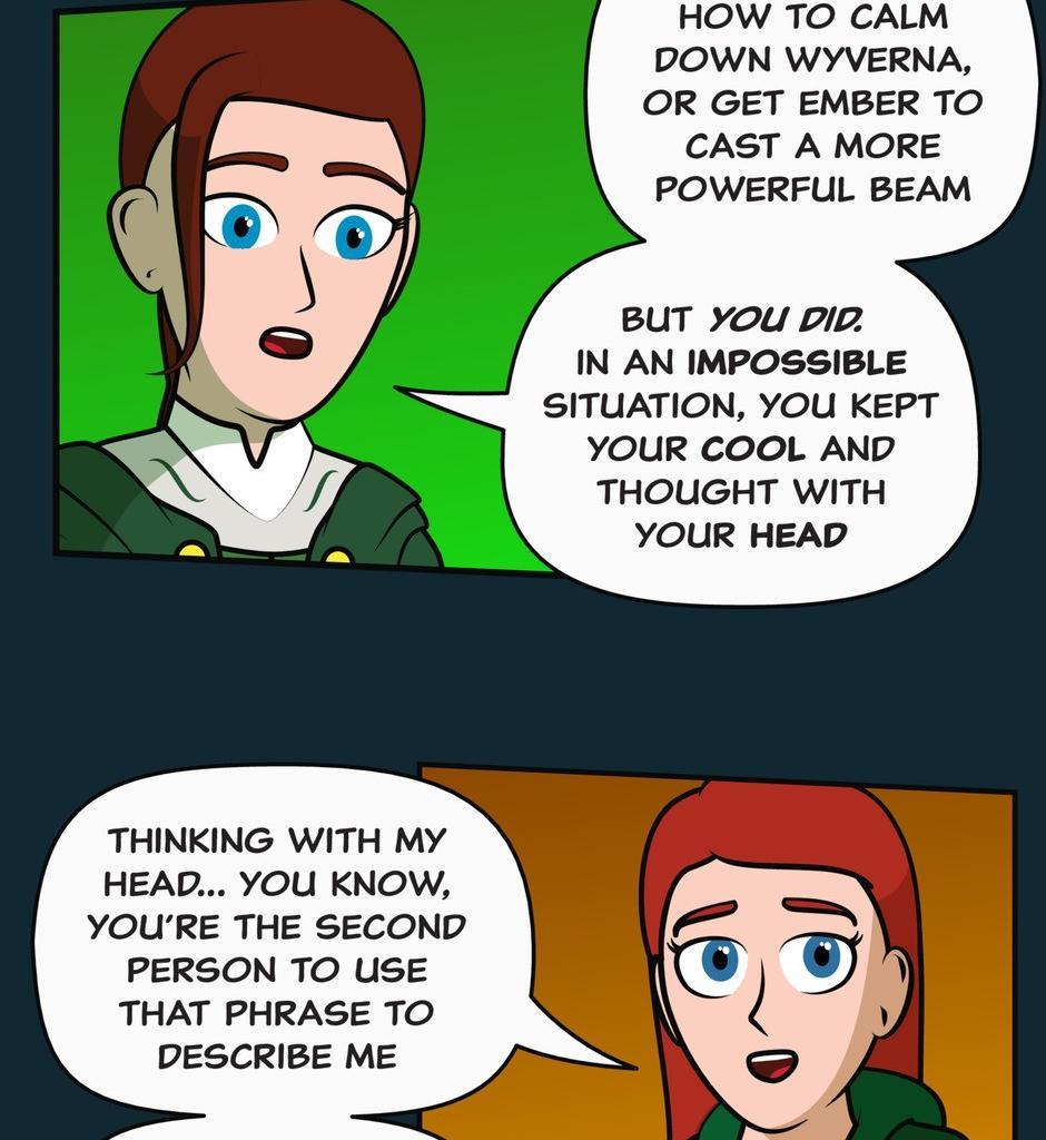 Hexica Spellfire - Episode 24, Page 1: Chapter24 - ...But Not Upside Down