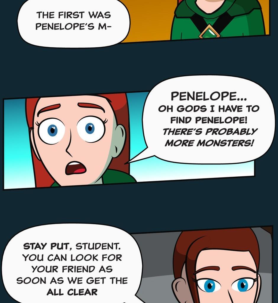 Hexica Spellfire - Episode 24, Page 1: Chapter24 - ...But Not Upside Down