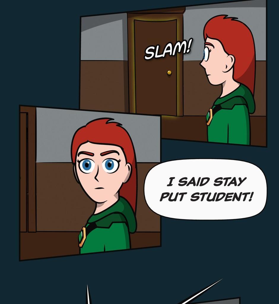 Hexica Spellfire - Episode 24, Page 1: Chapter24 - ...But Not Upside Down