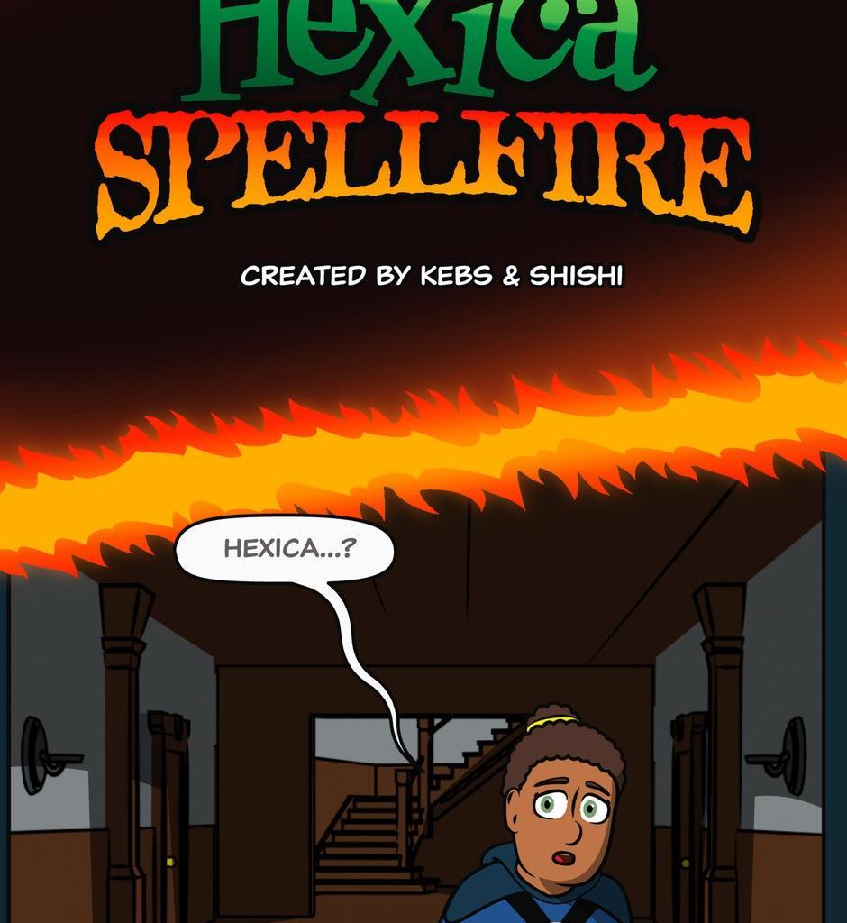 Hexica Spellfire - Episode 24, Page 1: Chapter24 - ...But Not Upside Down