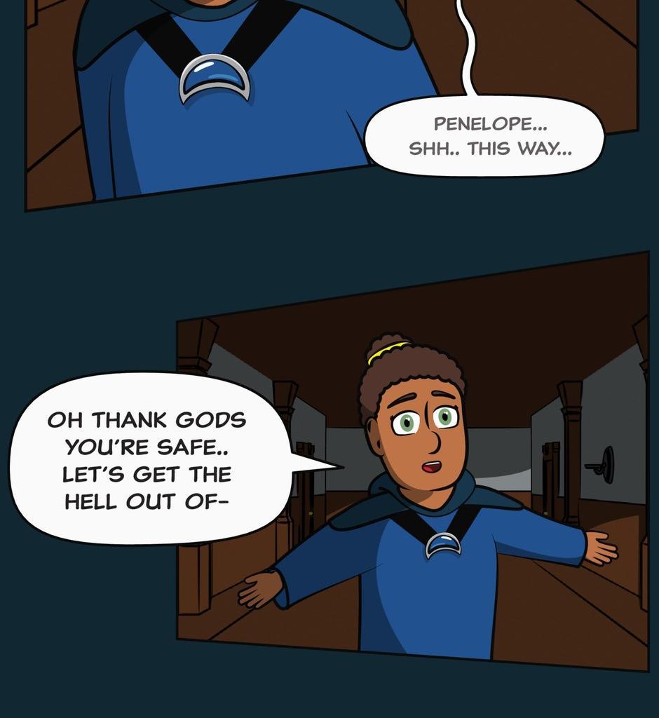 Hexica Spellfire - Episode 24, Page 1: Chapter24 - ...But Not Upside Down