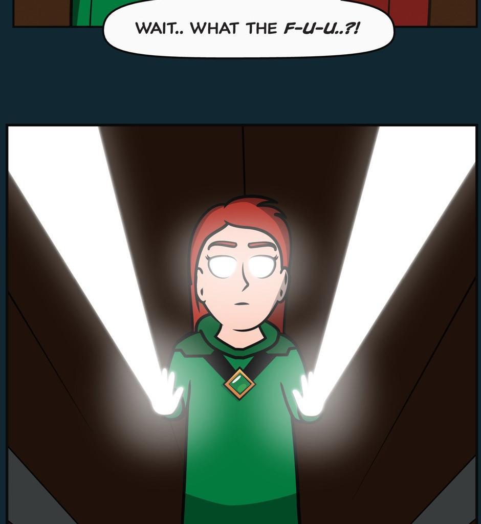 Hexica Spellfire - Episode 24, Page 1: Chapter24 - ...But Not Upside Down