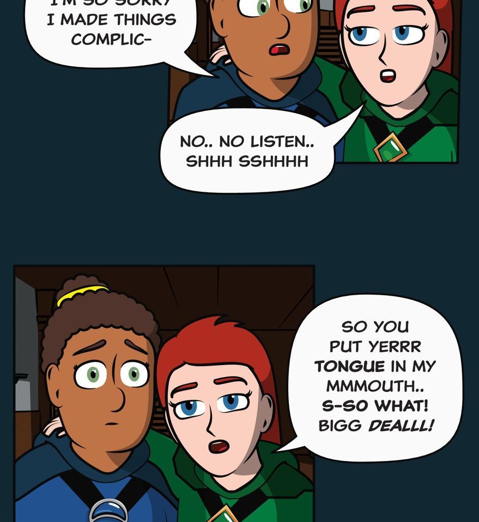 Hexica Spellfire - Episode 24, Page 1: Chapter24 - ...But Not Upside Down