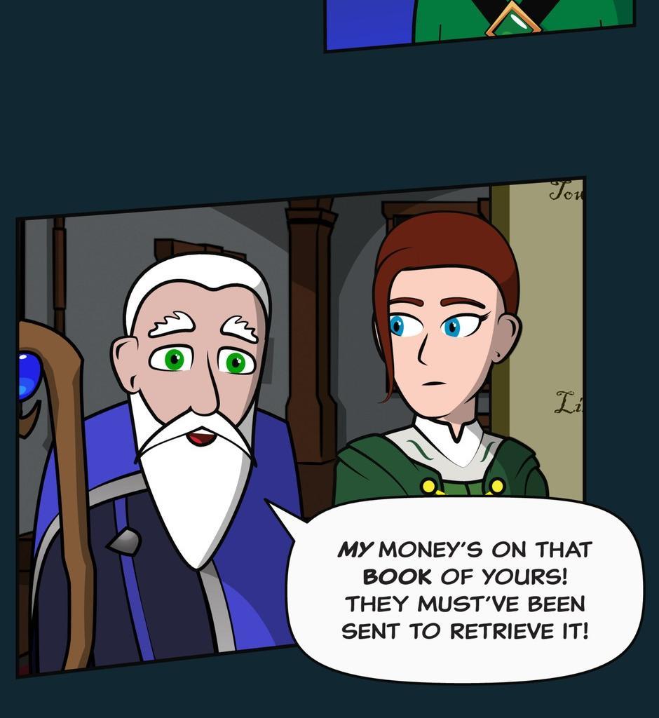 Hexica Spellfire - Episode 25, Page 1: Chapter25 - Stuck Between a Rock and a Frying Pan