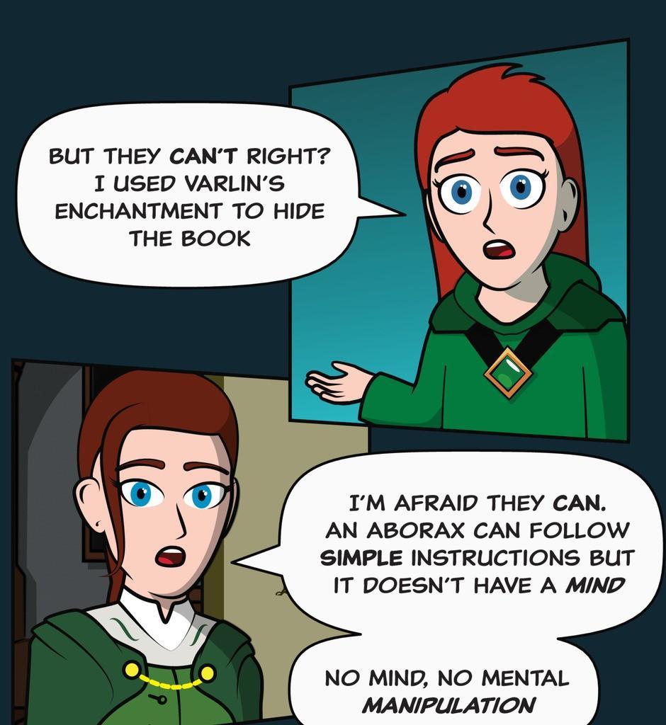 Hexica Spellfire - Episode 25, Page 1: Chapter25 - Stuck Between a Rock and a Frying Pan