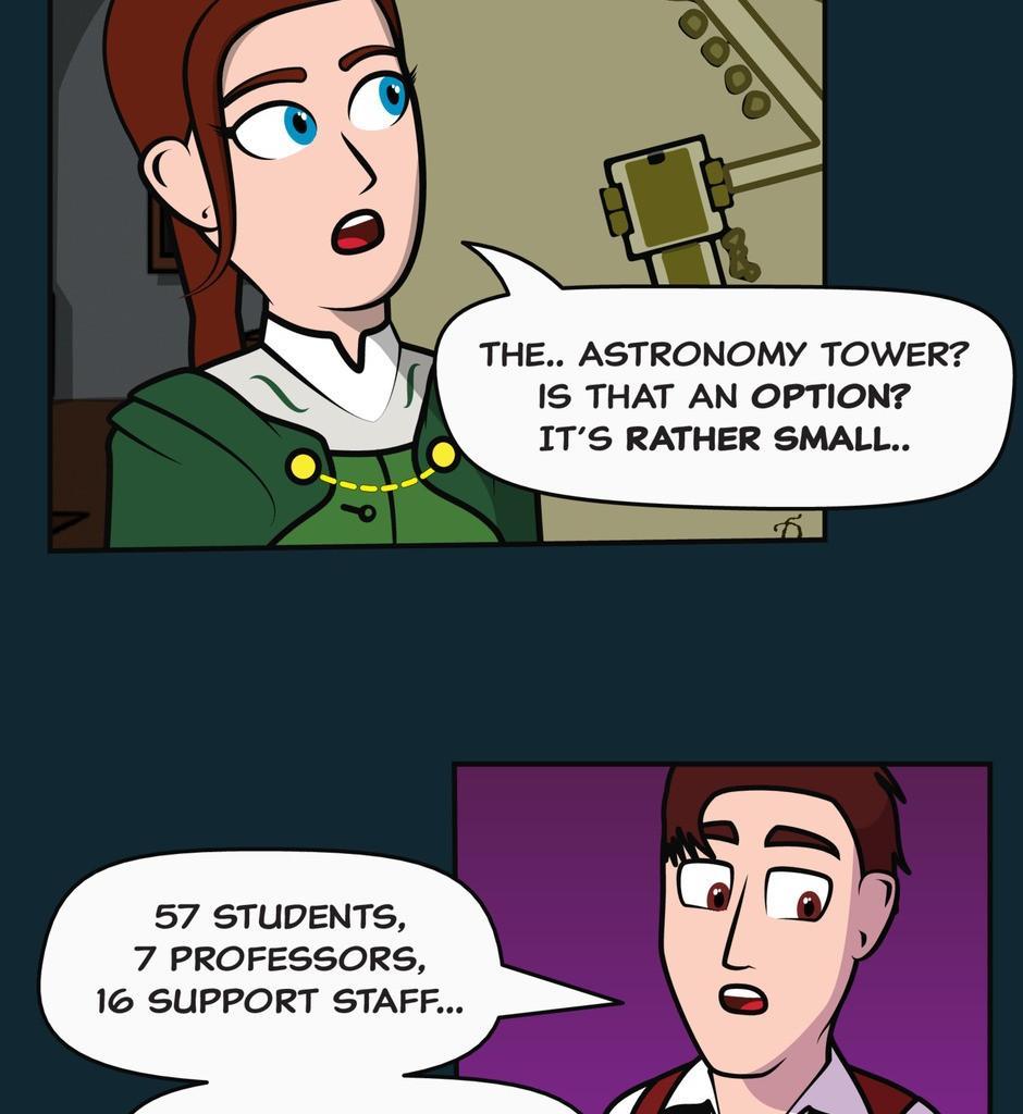 Hexica Spellfire - Episode 25, Page 1: Chapter25 - Stuck Between a Rock and a Frying Pan