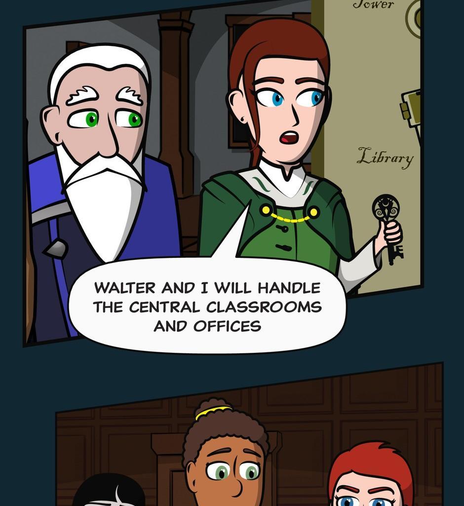 Hexica Spellfire - Episode 25, Page 1: Chapter25 - Stuck Between a Rock and a Frying Pan