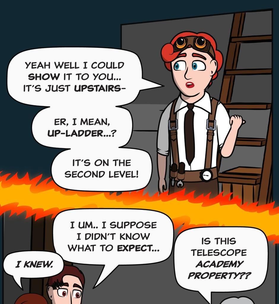 Hexica Spellfire - Episode 25, Page 1: Chapter25 - Stuck Between a Rock and a Frying Pan