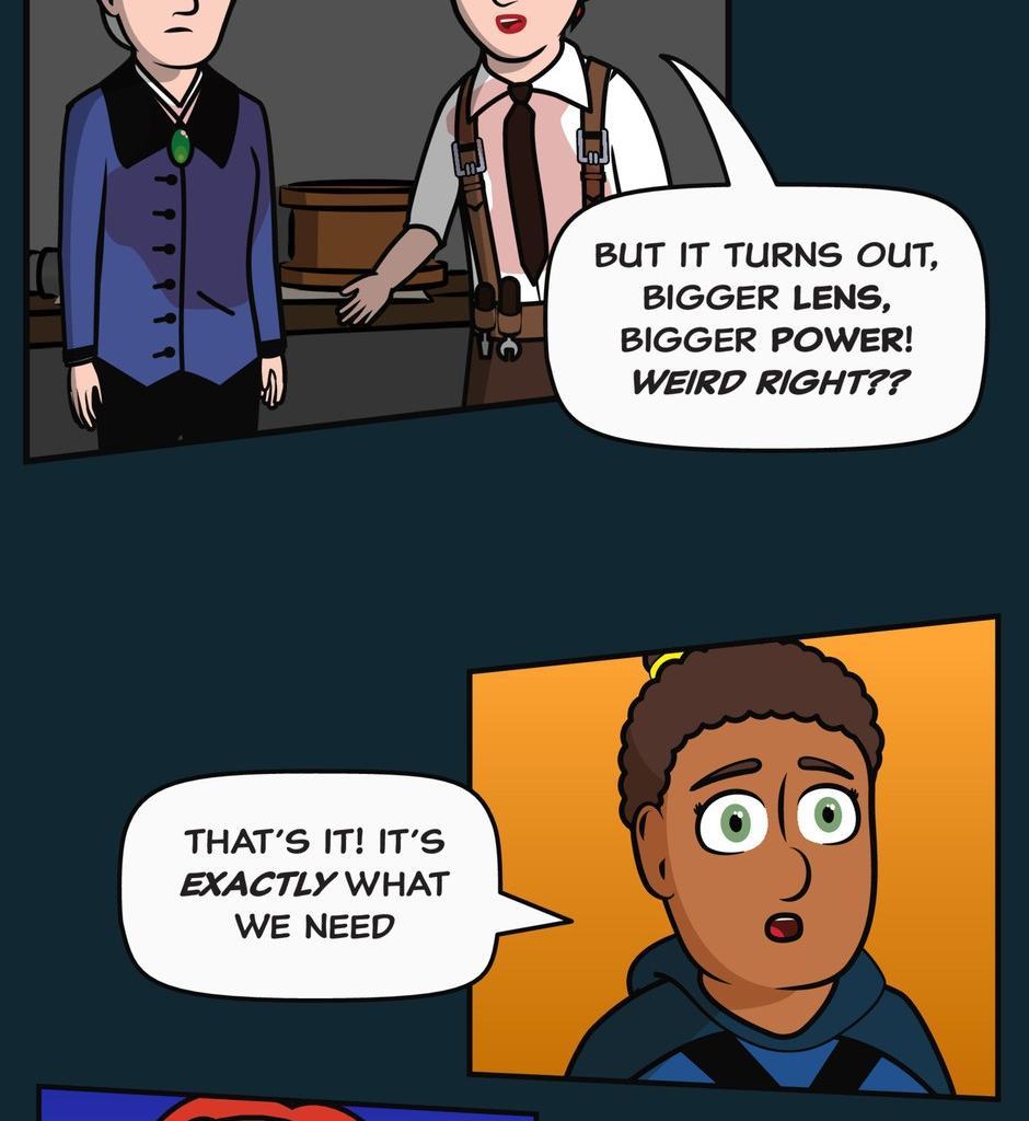 Hexica Spellfire - Episode 25, Page 1: Chapter25 - Stuck Between a Rock and a Frying Pan