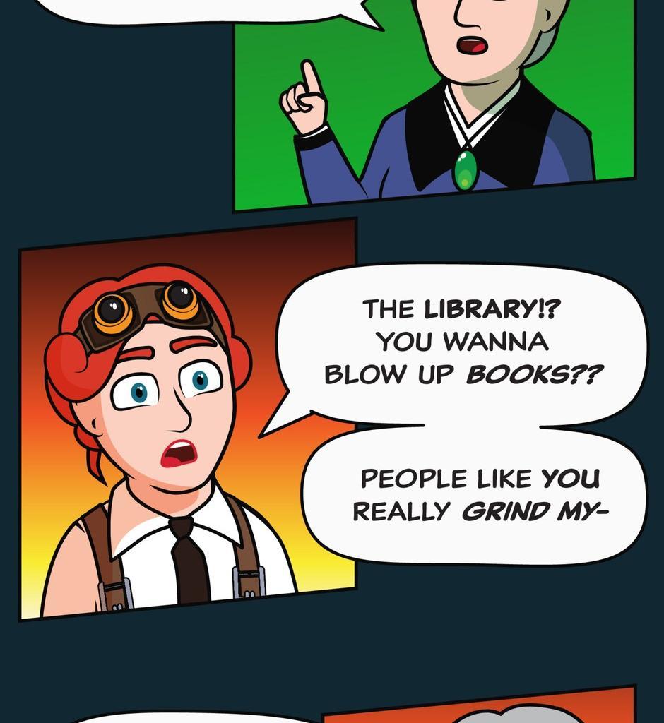 Hexica Spellfire - Episode 26, Page 1: Chapter26 - Blowing Up All Expectations