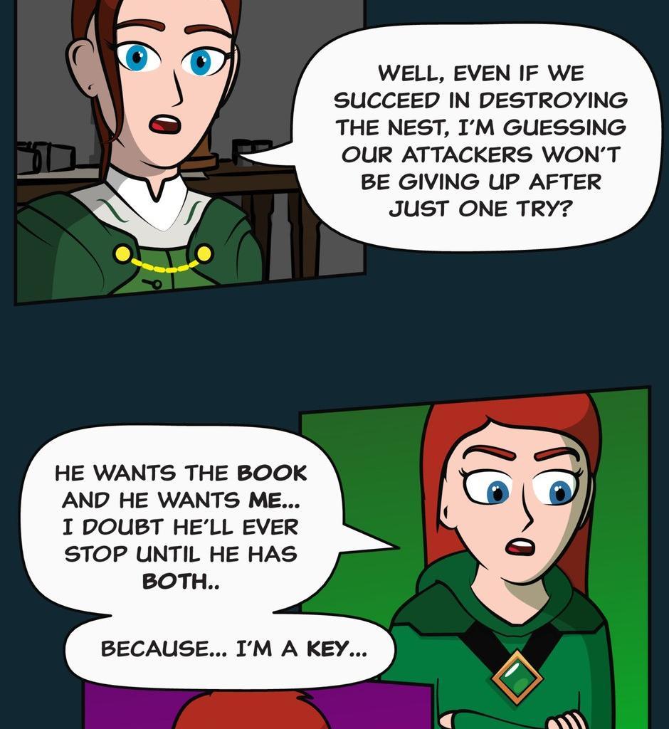 Hexica Spellfire - Episode 26, Page 1: Chapter26 - Blowing Up All Expectations