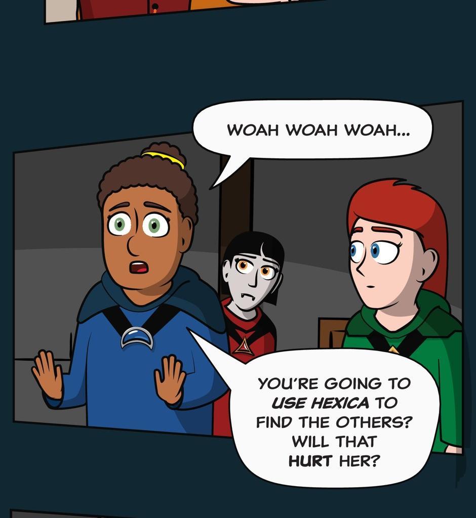 Hexica Spellfire - Episode 26, Page 1: Chapter26 - Blowing Up All Expectations