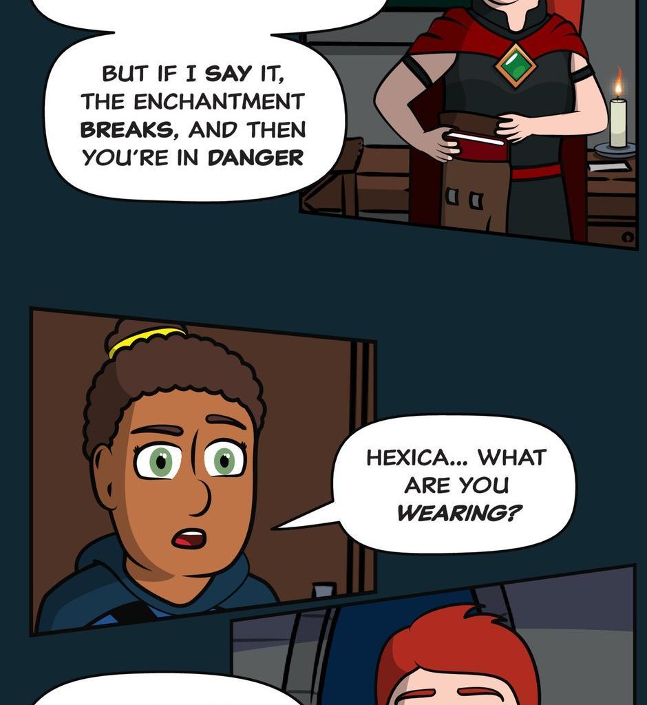 Hexica Spellfire - Episode 27, Page 1: Chapter27 - End of a Season