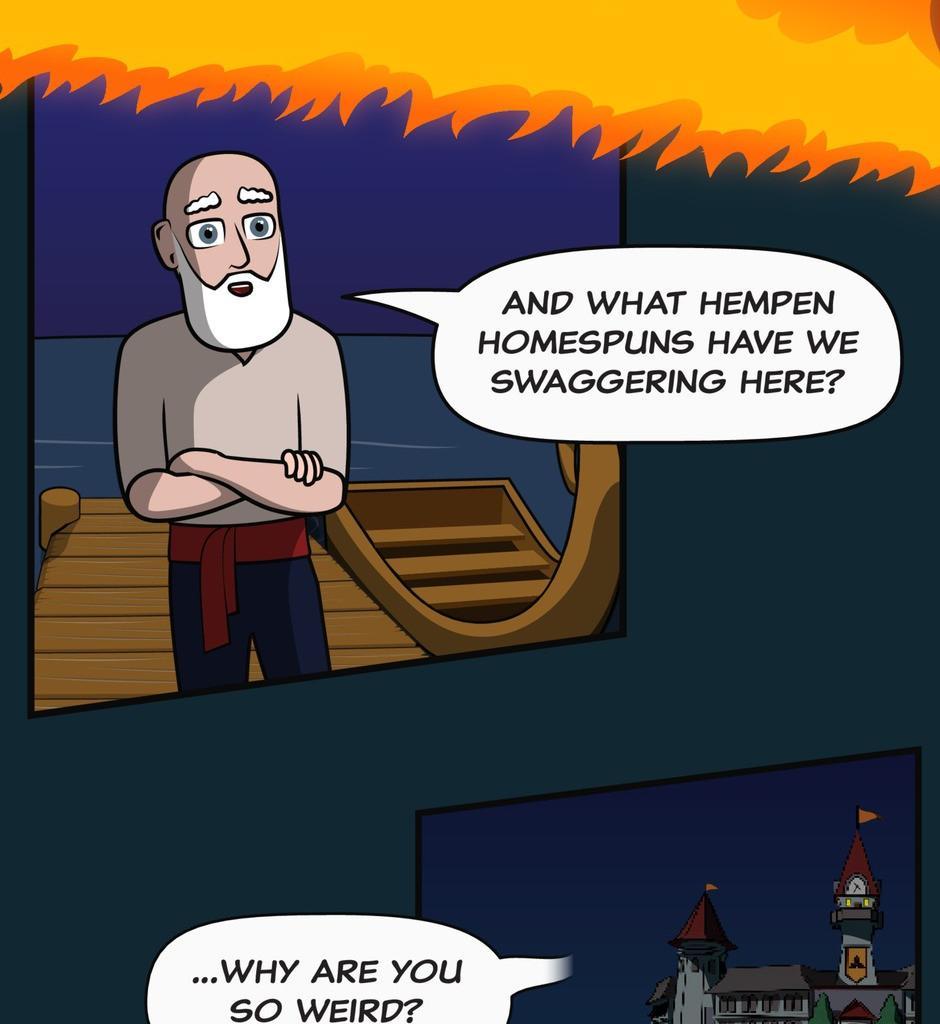 Hexica Spellfire - Episode 28, Page 1: Chapter28 - A Single Step