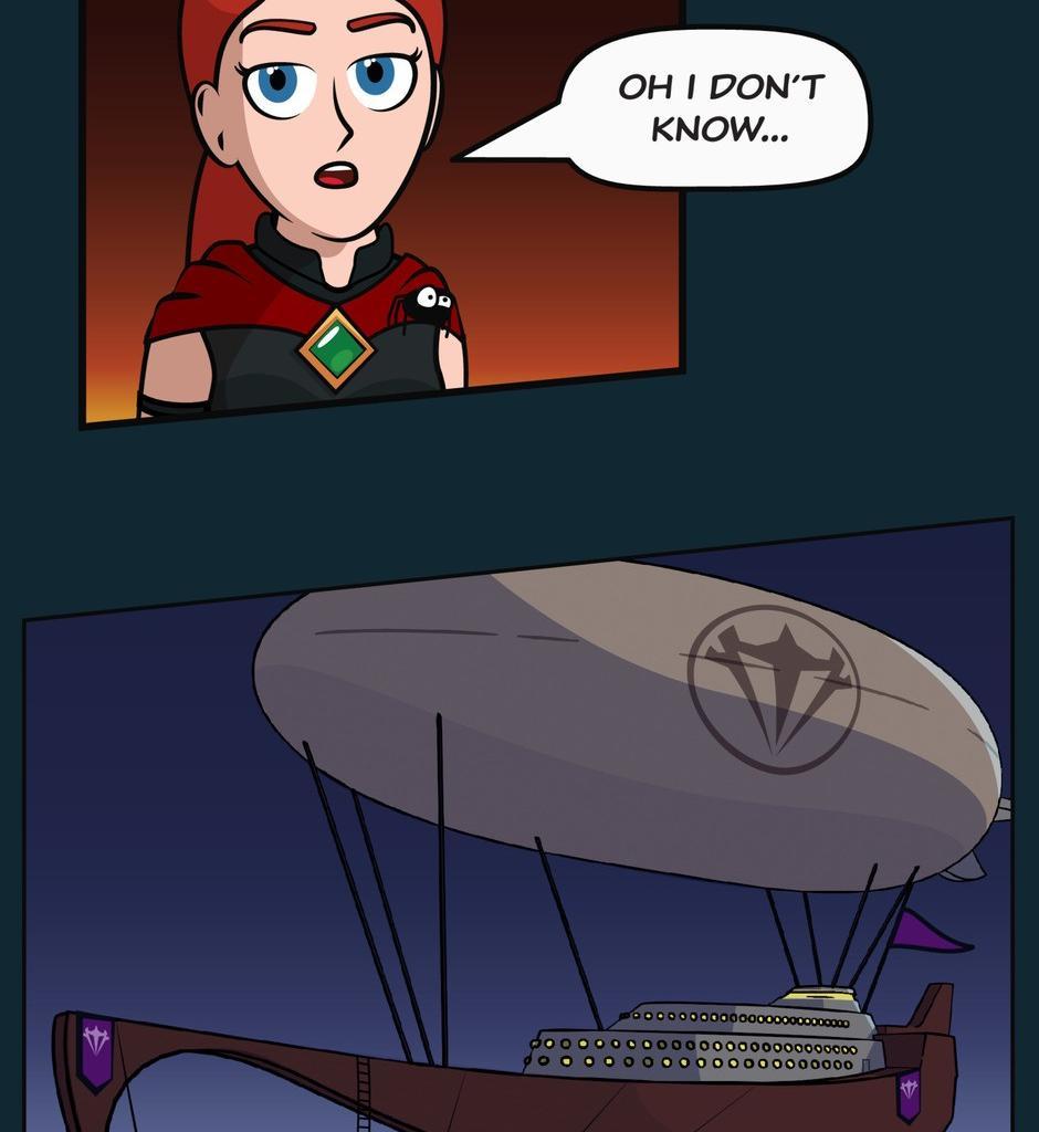 Hexica Spellfire - Episode 28, Page 1: Chapter28 - A Single Step