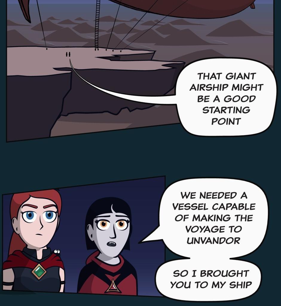 Hexica Spellfire - Episode 28, Page 1: Chapter28 - A Single Step