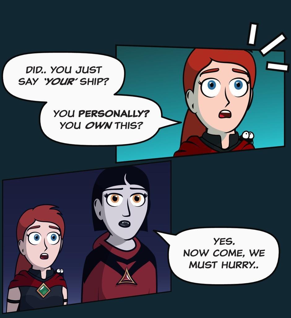 Hexica Spellfire - Episode 28, Page 1: Chapter28 - A Single Step