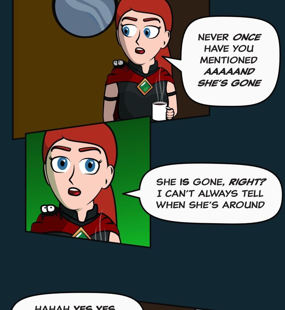 Hexica Spellfire - Episode 28, Page 1: Chapter28 - A Single Step