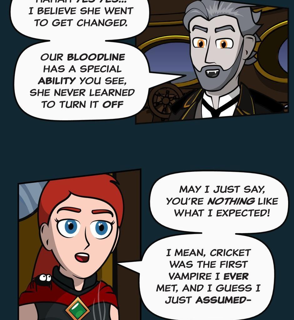 Hexica Spellfire - Episode 28, Page 1: Chapter28 - A Single Step