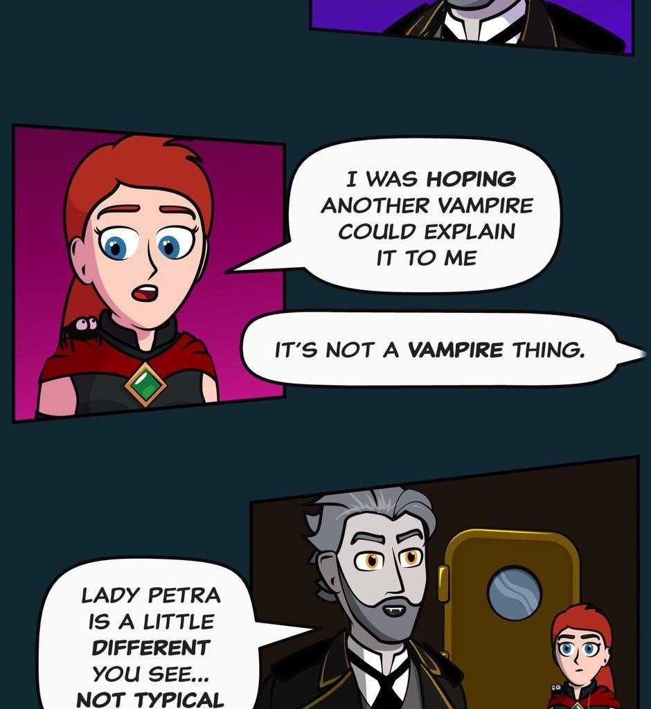 Hexica Spellfire - Episode 28, Page 1: Chapter28 - A Single Step