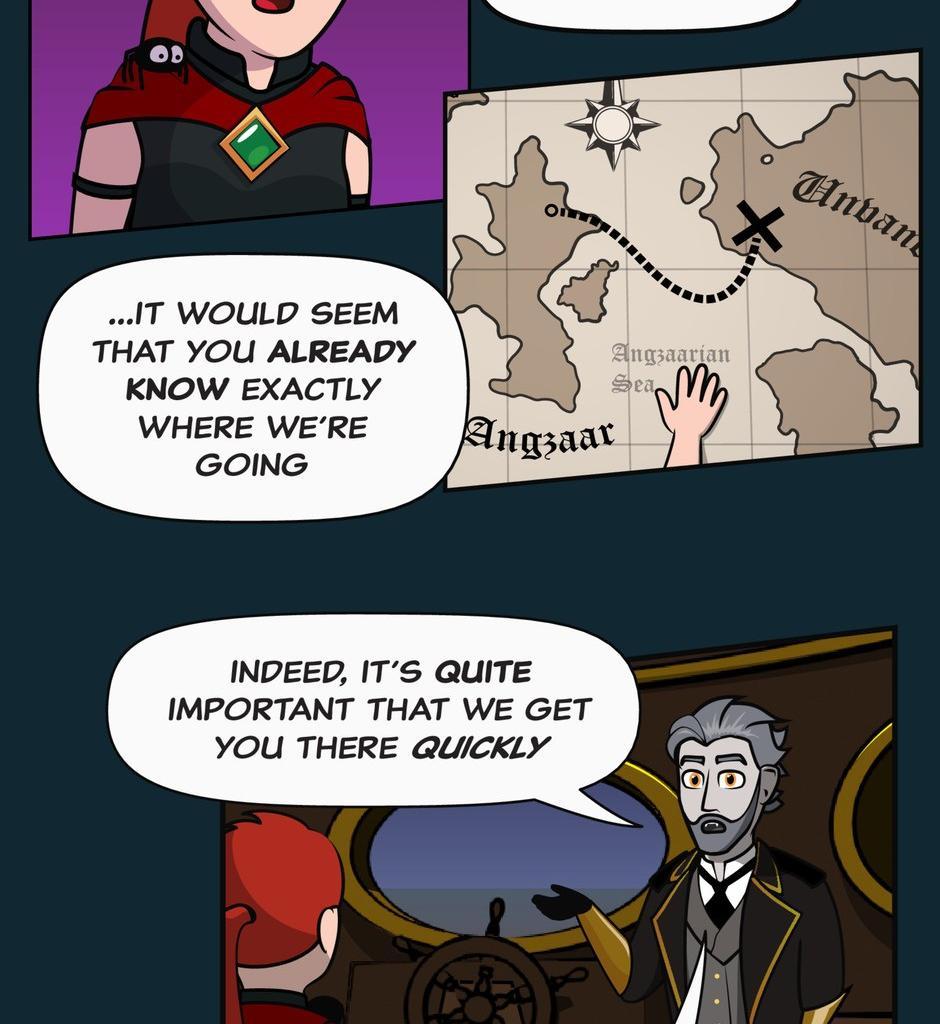 Hexica Spellfire - Episode 28, Page 1: Chapter28 - A Single Step