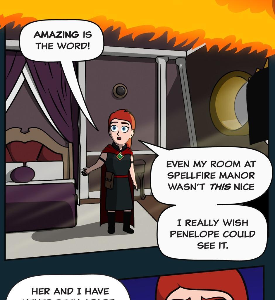 Hexica Spellfire - Episode 29, Page 1: Chapter29 - Running