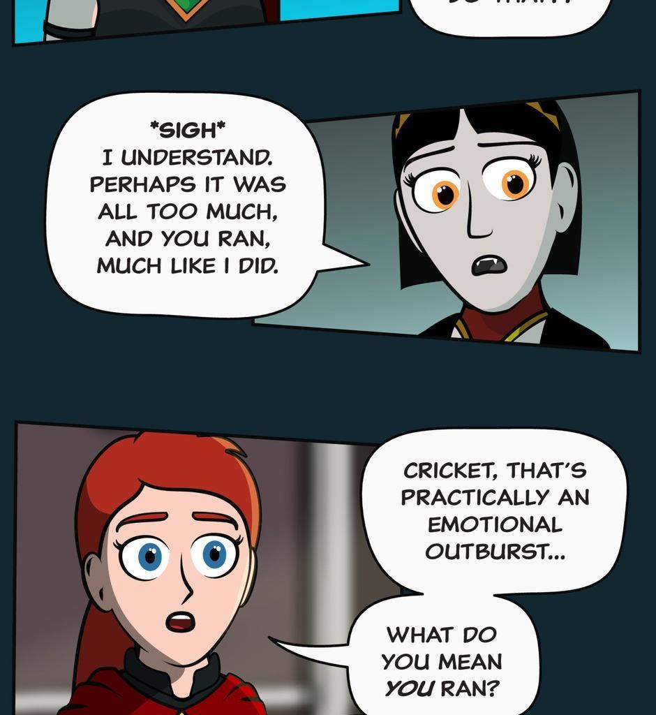 Hexica Spellfire - Episode 29, Page 1: Chapter29 - Running