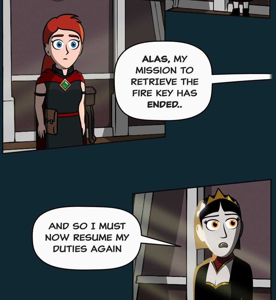 Hexica Spellfire - Episode 29, Page 1: Chapter29 - Running