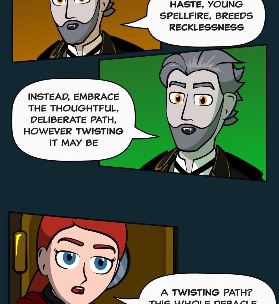 Hexica Spellfire - Episode 29, Page 1: Chapter29 - Running
