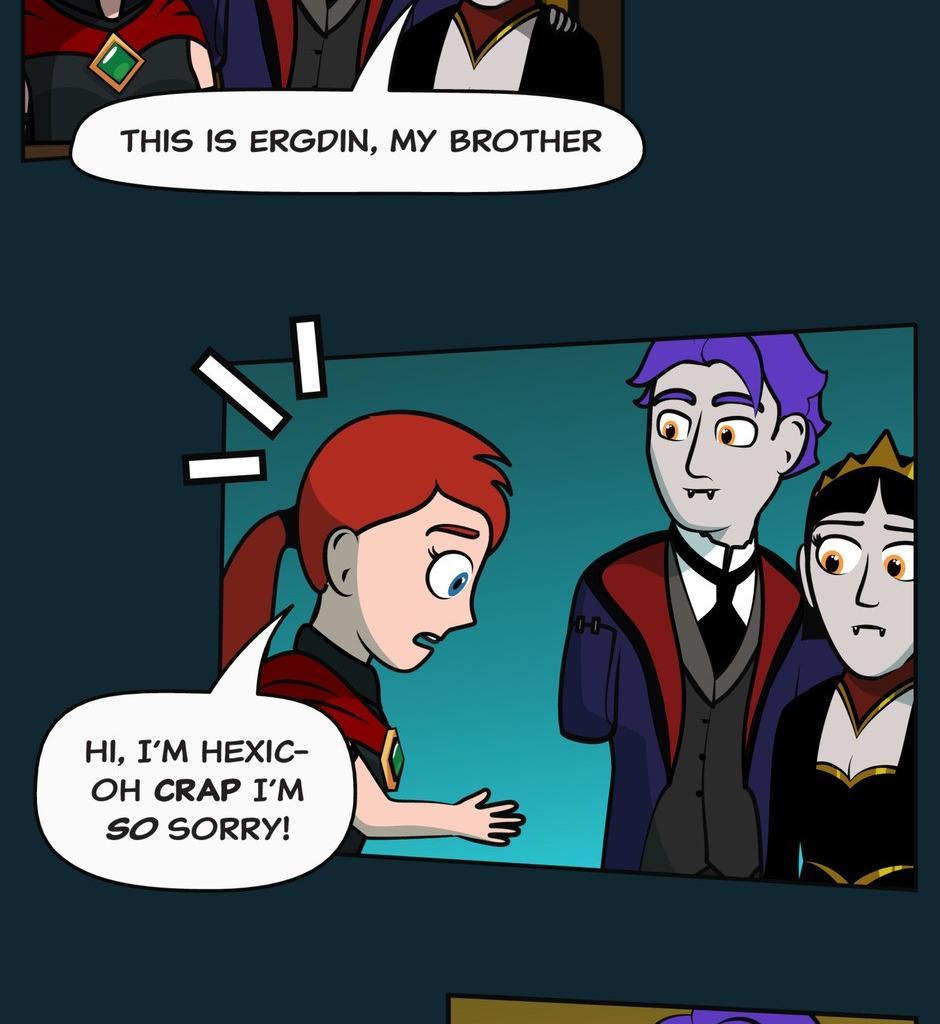 Hexica Spellfire - Episode 29, Page 1: Chapter29 - Running