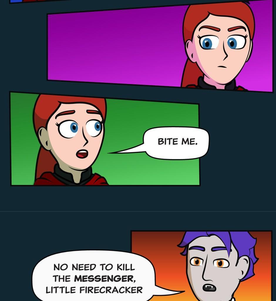 Hexica Spellfire - Episode 29, Page 1: Chapter29 - Running